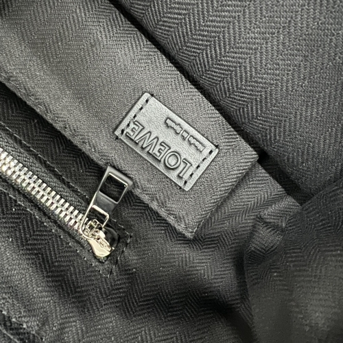 Рюкзак Loewe Goya беж зеленый