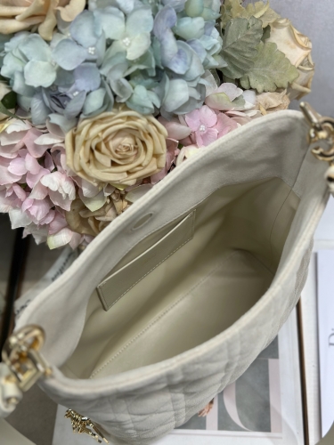 Сумка Dior Small Dior Toujours Hobo Bag замша