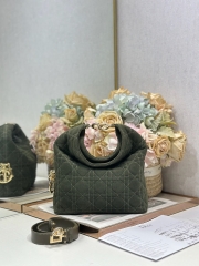 Сумка Dior Small Dior Toujours Hobo Bag замша