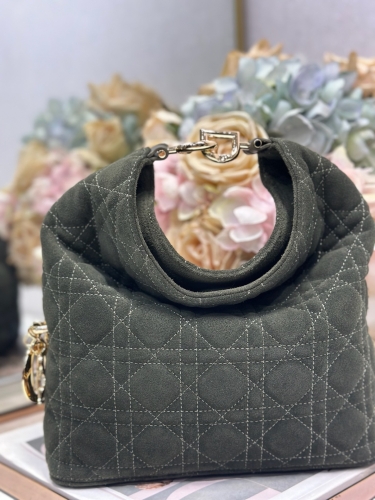Сумка Dior Small Dior Toujours Hobo Bag замша