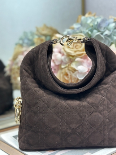 Сумка Dior Small Dior Toujours Hobo Bag замша
