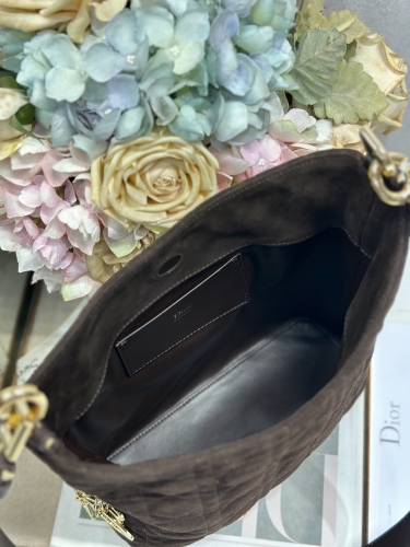 Сумка Dior Small Dior Toujours Hobo Bag замша