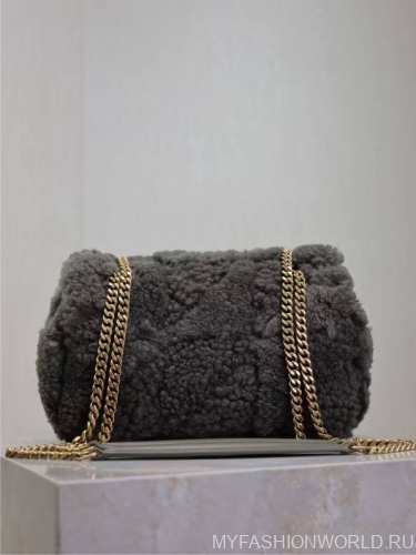 Сумка меховая Saint Laurent Jamie small