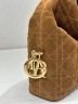 Сумка Dior Small Dior Toujours Hobo Bag замша светло-коричневая