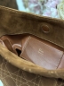 Сумка Dior Small Dior Toujours Hobo Bag замша светло-коричневая