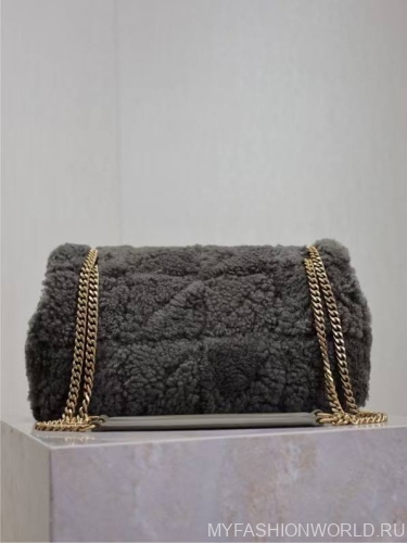 Сумка меховая Saint Laurent Jamie medium