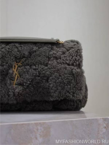 Сумка меховая Saint Laurent Jamie medium