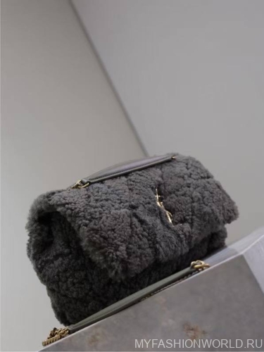 Сумка меховая Saint Laurent Jamie medium