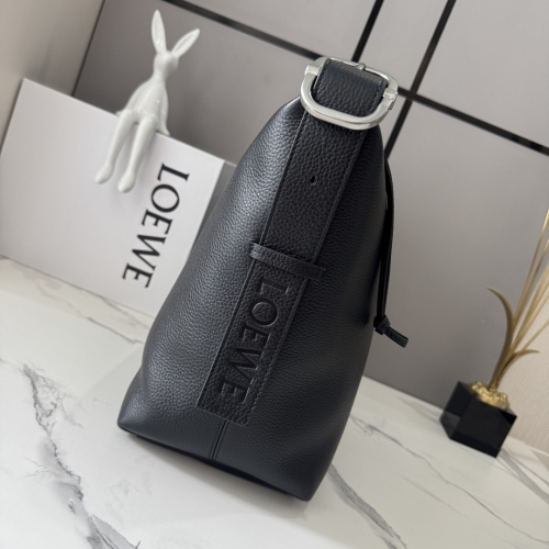 Сумка Loewe Loop Hobo 45 black