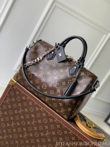 Сумка Louis Vuitton Speedy Soft 30 Dark