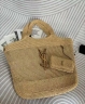 Сумка Saint Laurent icare in raffia