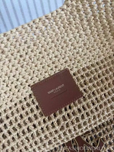 Сумка Saint Laurent icare in raffia