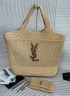 Сумка Saint Laurent icare in raffia