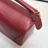 Сумка Loewe Puzzle 24 бордовая
