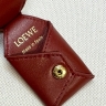 Сумка Loewe Puzzle 24 бордовая