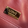 Сумка Loewe Puzzle 24 бордовая