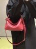 Сумка Loewe Puzzle 24 бордовая