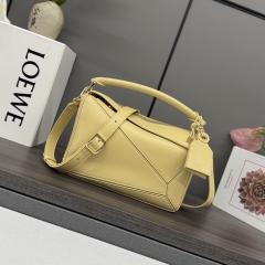 Сумка Loewe Puzzle 24 желтая