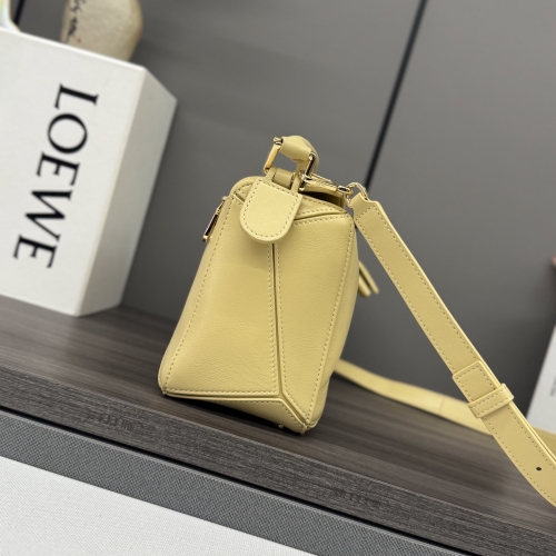 Сумка Loewe Puzzle 24 желтая