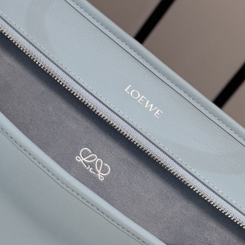 Сумка Loewe Amazona 108 голубая