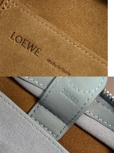 Сумка Loewe Amazona 108 голубая