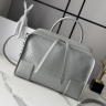 Сумка Loewe Amazona 108 croco серая