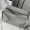 Сумка Loewe Amazona 108 croco серая