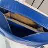Сумка Loewe Amazona 108 croco blue