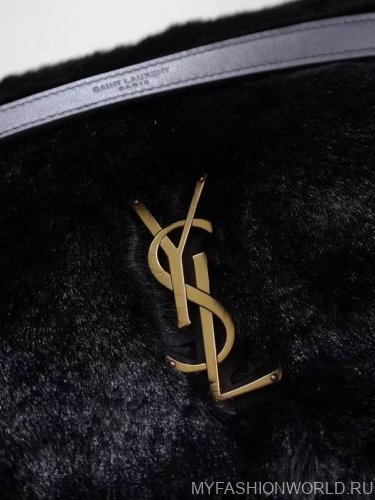 Меховая сумка Saint Laurent