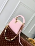 Сумка Louis Vuitton Capucines Lovelock Pink Mini