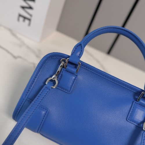 Сумка Loewe Amazona mini blue