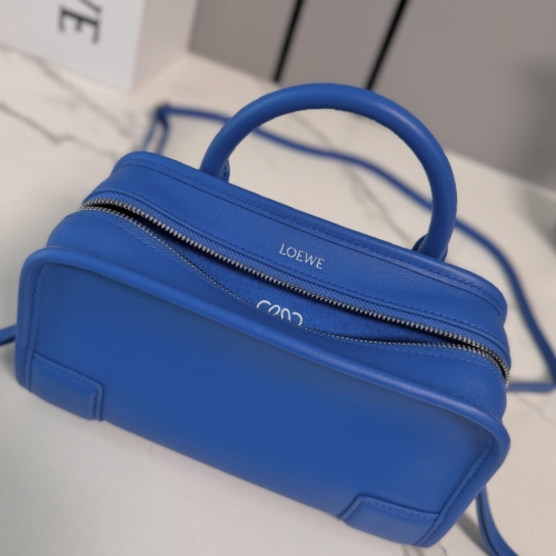 Сумка Loewe Amazona mini blue