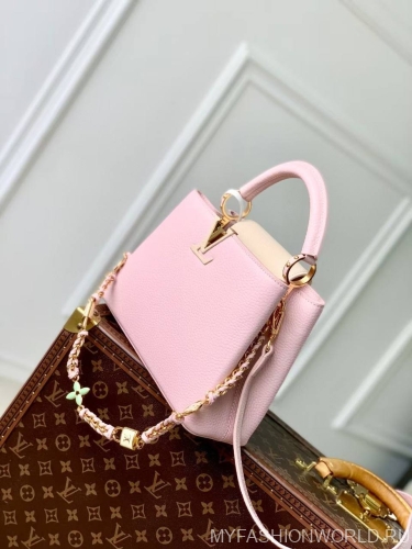 Сумка Louis Vuitton Capucines Lovelock Pink Small