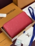 Кошелек Louis Vuitton Zippy Wallet red