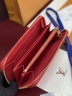 Кошелек Louis Vuitton Zippy Wallet red