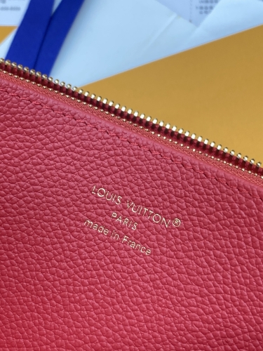Кошелек Louis Vuitton Zippy Wallet red