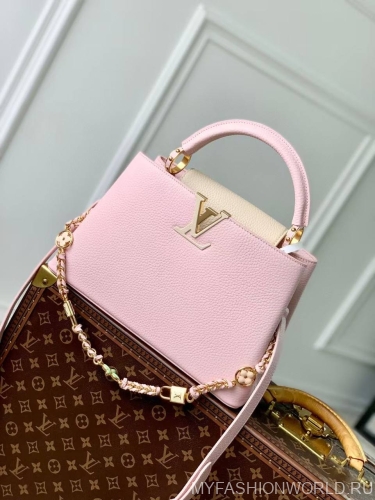 Сумка Louis Vuitton Capucines Lovelock Pink Medium