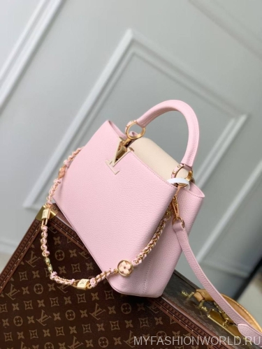 Сумка Louis Vuitton Capucines Lovelock Pink Medium