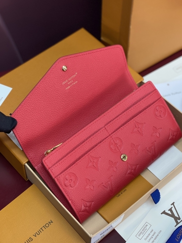 Кошелек Louis Vuitton Sarah red