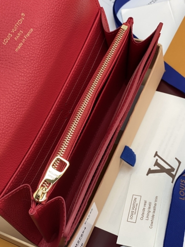 Кошелек Louis Vuitton Sarah red