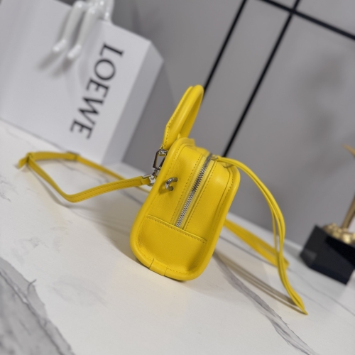 Сумка Loewe Amazona minin желтый